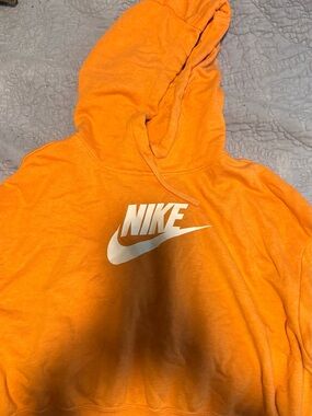 Nike orange Hoodie